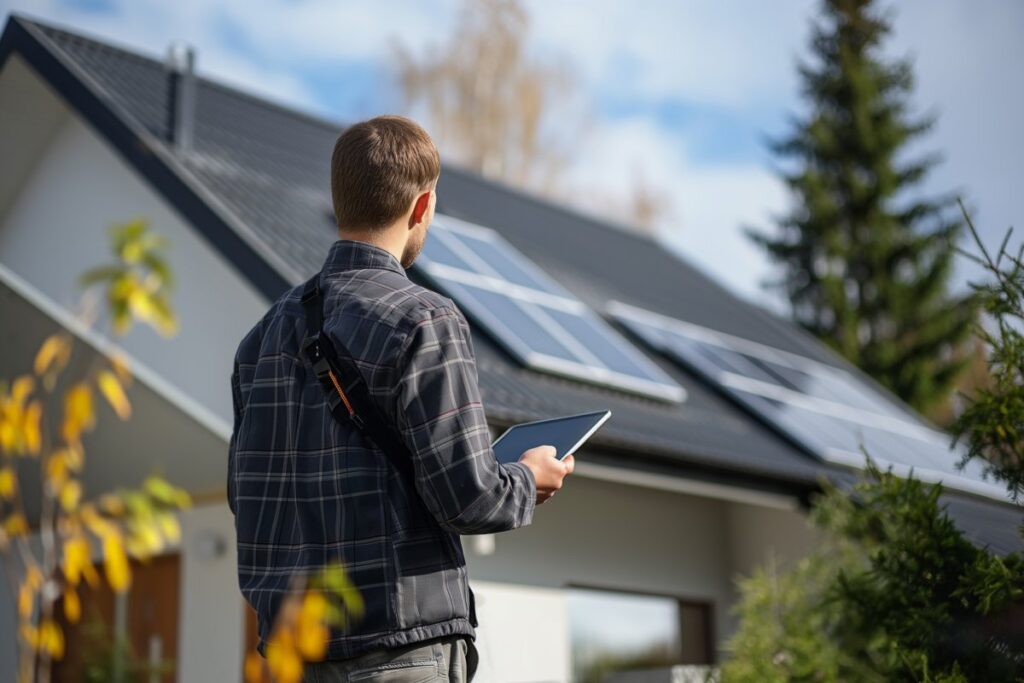 Residential solar installer