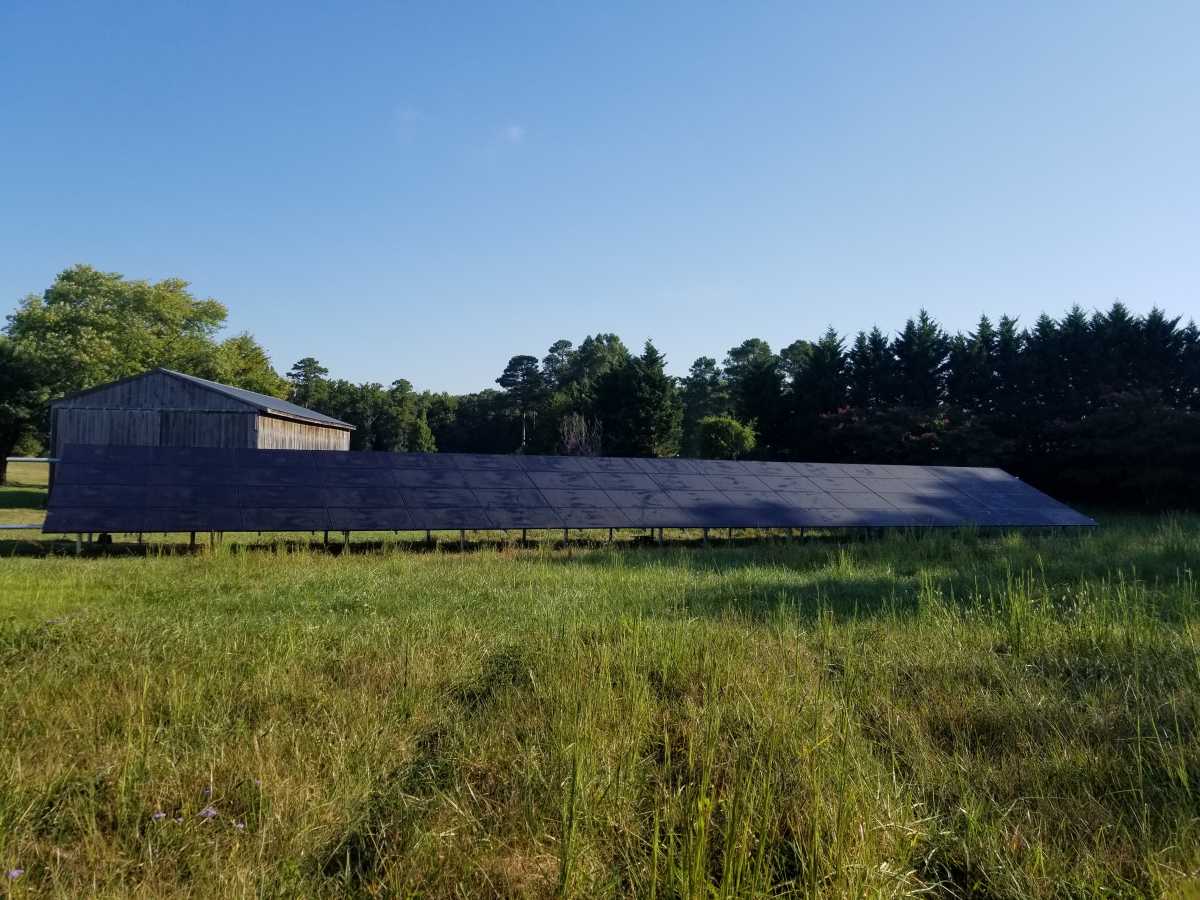 ground mounted solar panels 