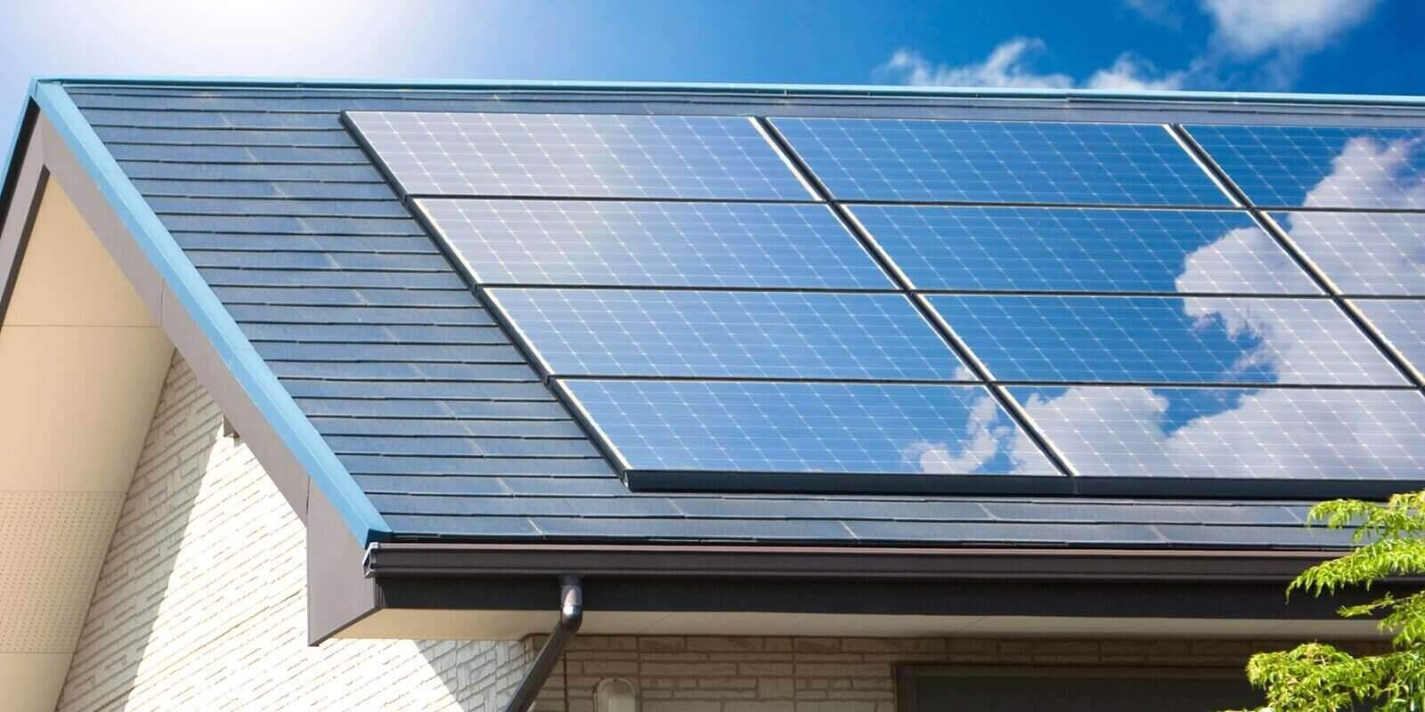 Maryland solar installation on roof