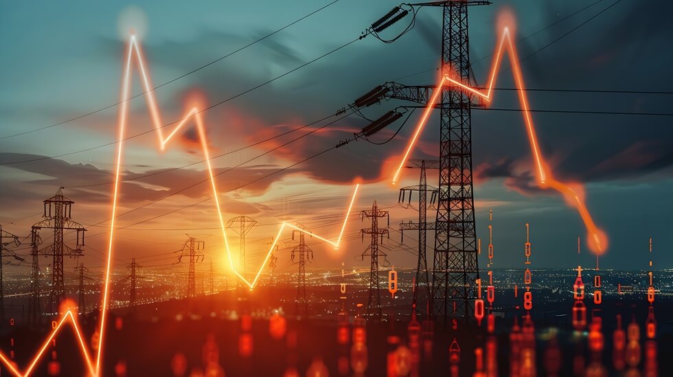 world energy crisis power price spike caused by surging demand graphics show inflation rises over the past years