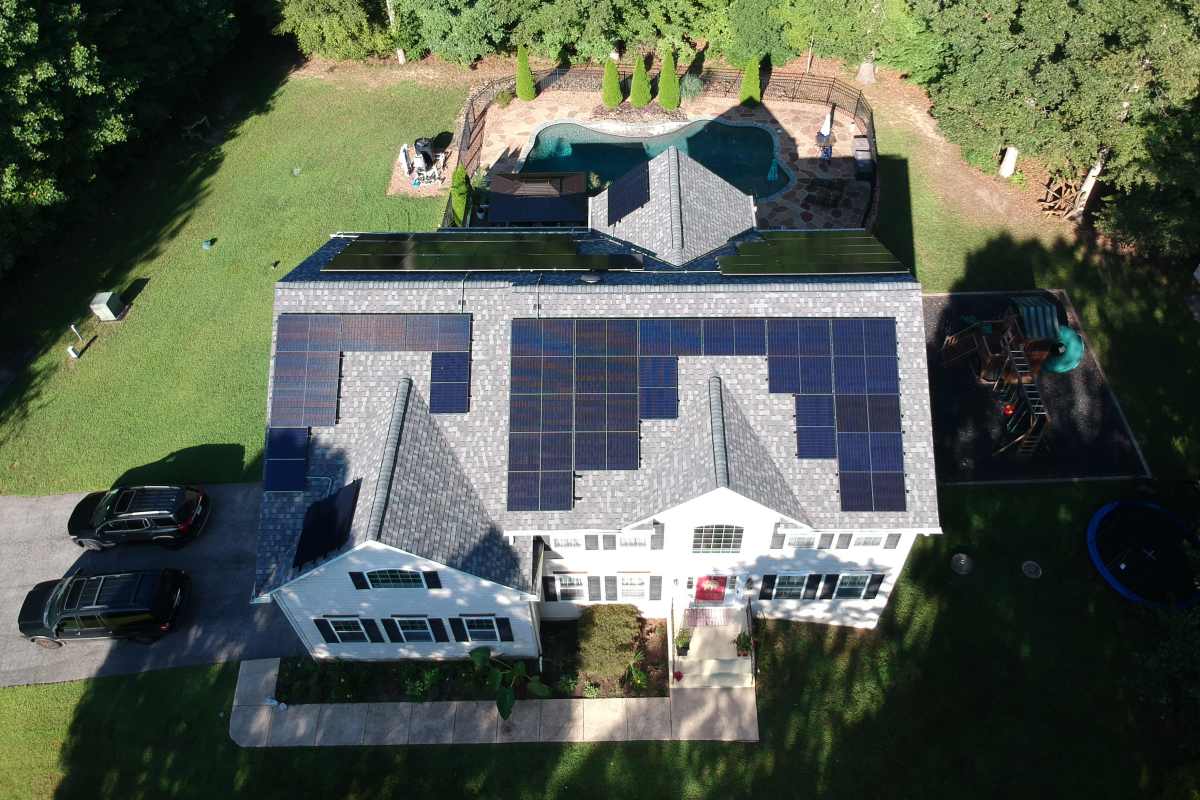maryland solar aerial