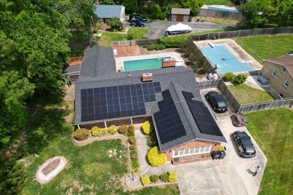 solar maryland home installation