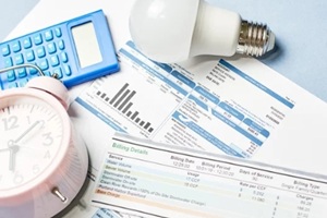 planning for utility costs in the monthly budget