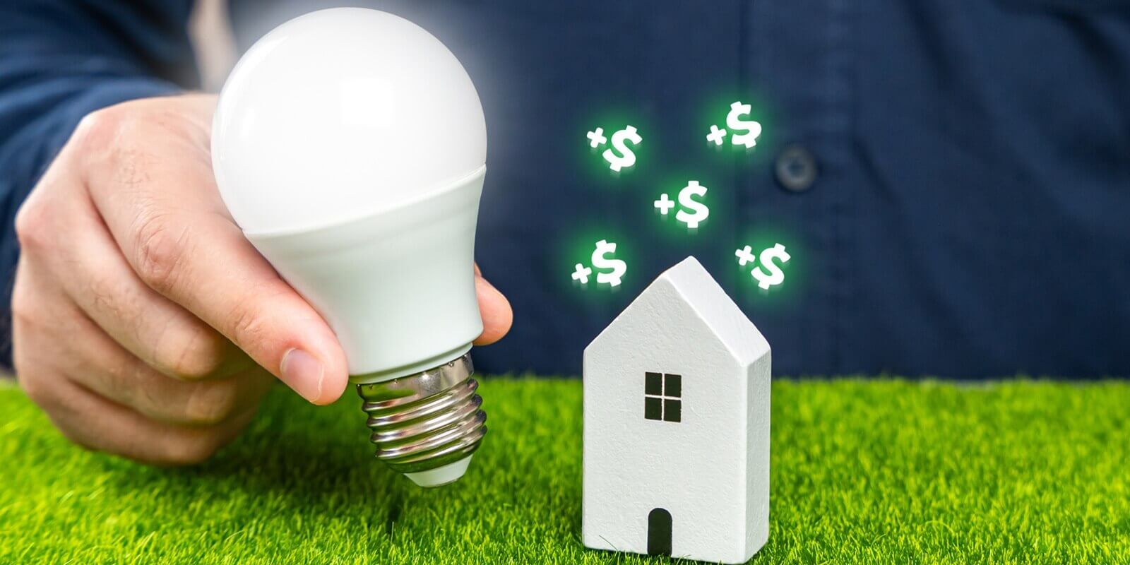 solar savings concept for reducing your electricity bills with solar installation