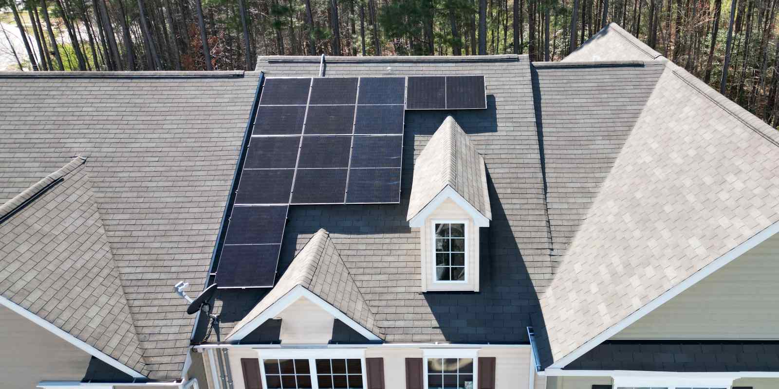 Charles County MD solar installation on apartment