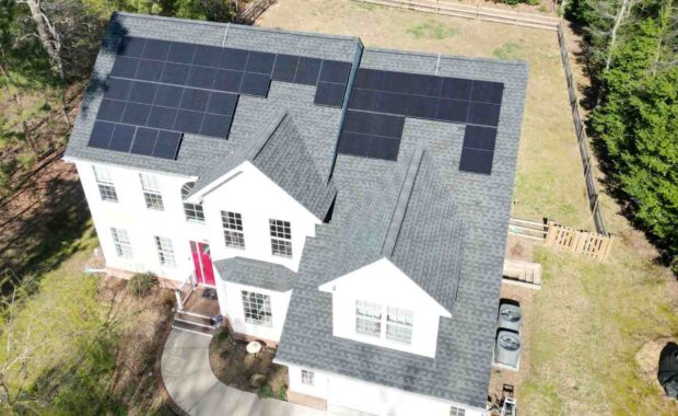 Fredericksburg VA solar installation