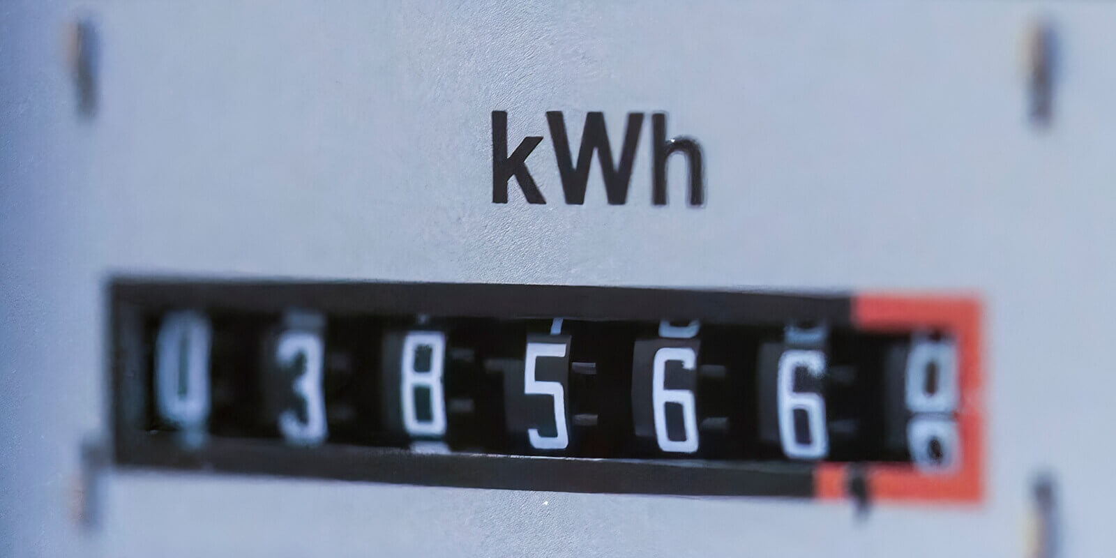 kwh electric meter on Maryland home