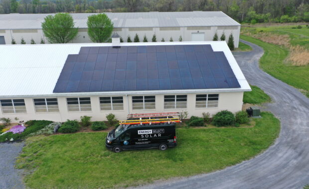 commercial solar system installation