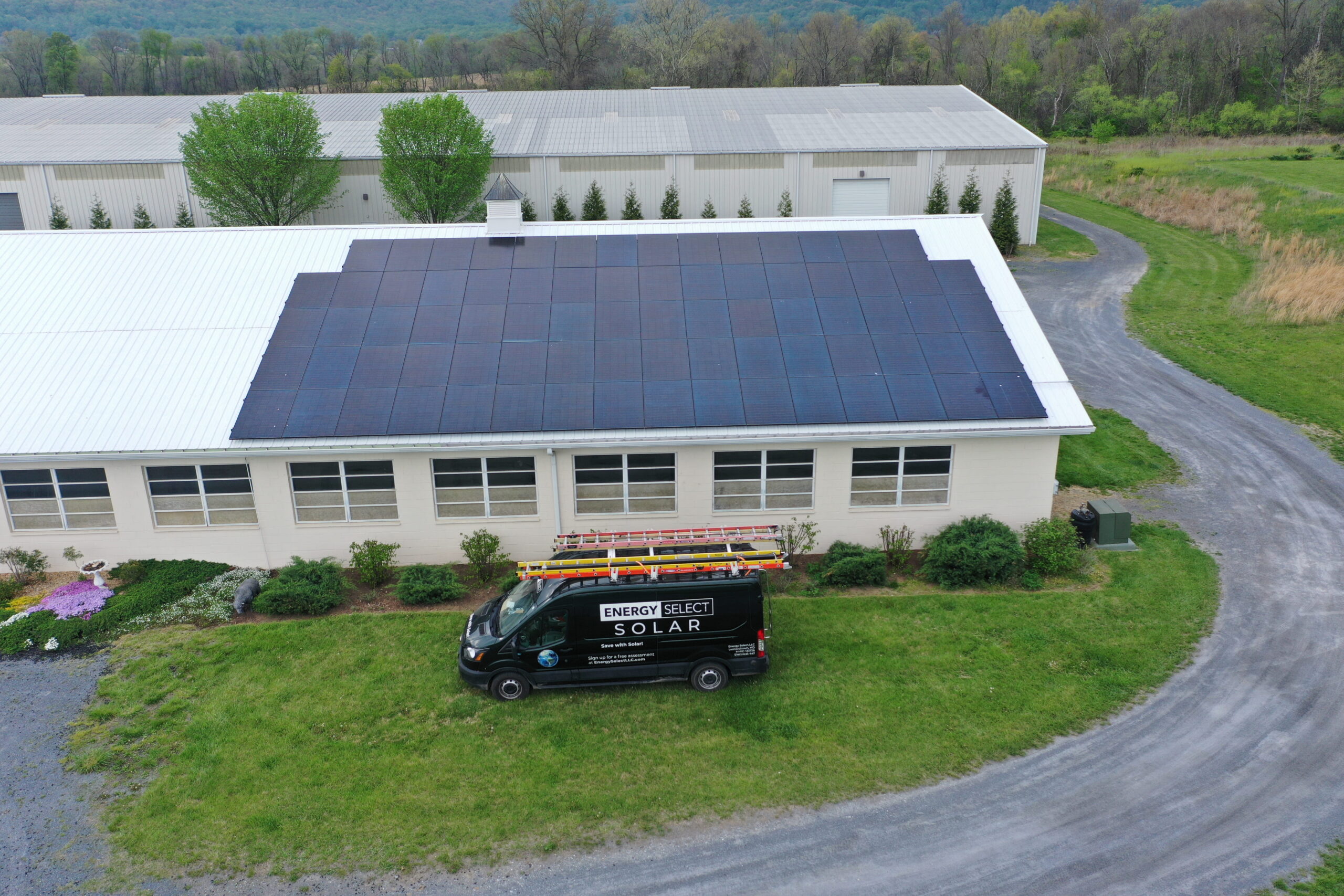 commercial solar system installation
