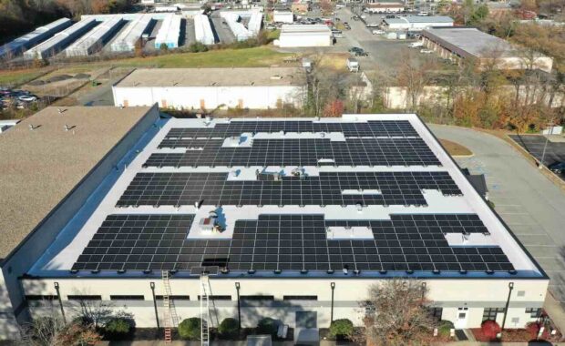 commercial solar installation