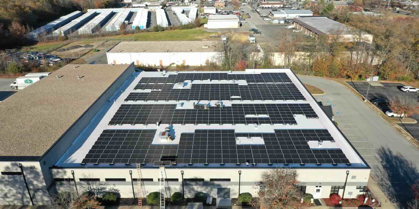 commercial solar installation