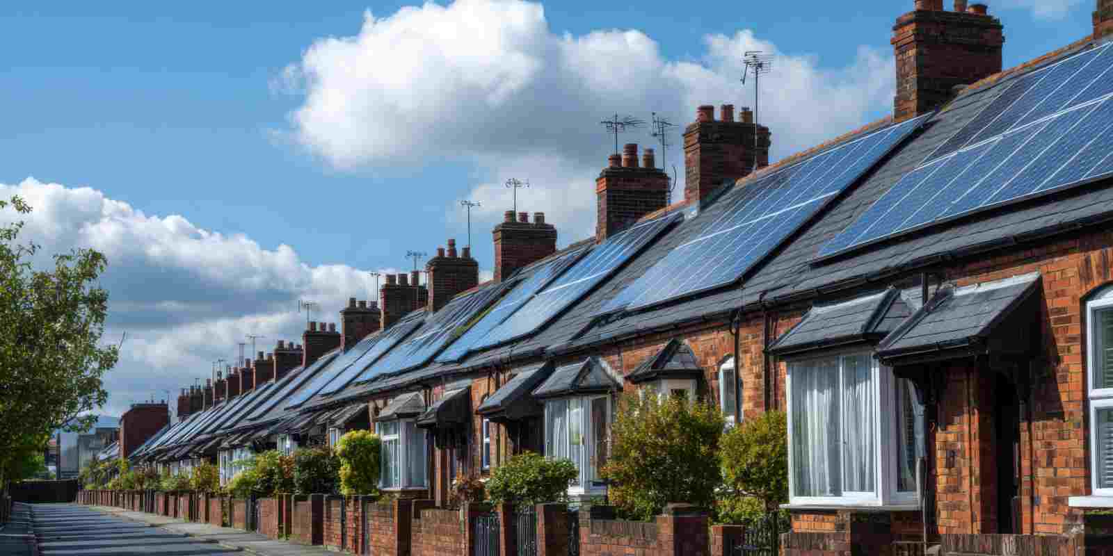 Solar Panels Installed on Townhomes in Maryland